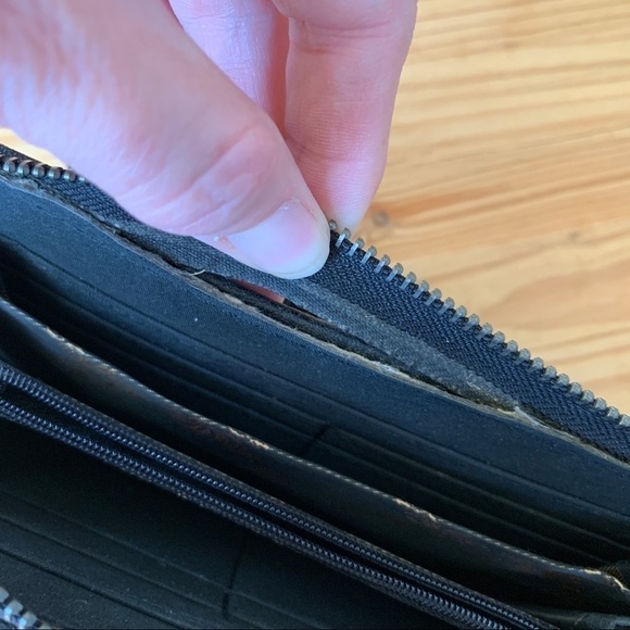 Trinity Ranch Black Wallet with Tassels - Picture 10 of 10